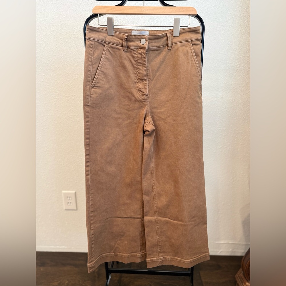 Everlane Brown High-Waist Trousers